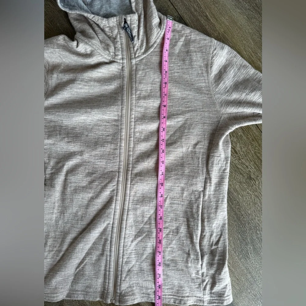 Paka Breathe Full Zip Alpaca Hoodie Cream Size Medium - Picture 10 of 10